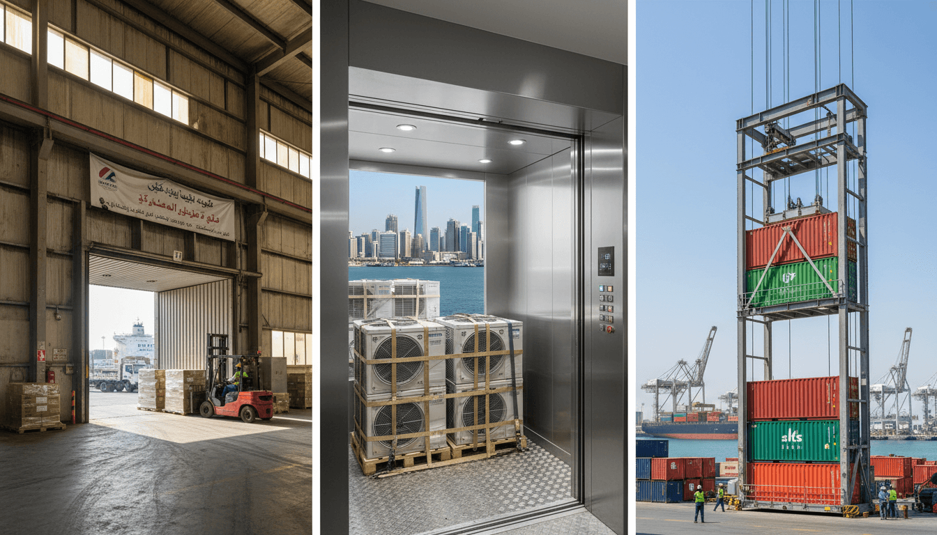 Almakan Freight Elevator