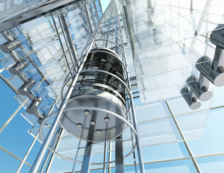 panoramic glass elevators
