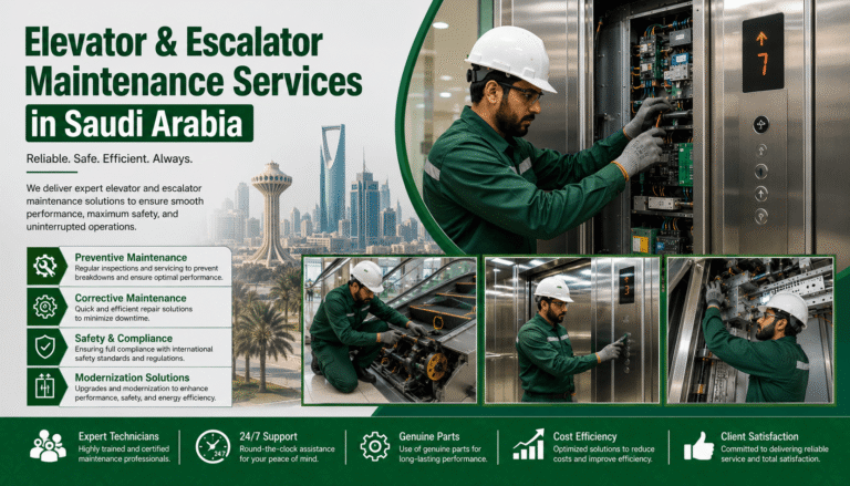 Escalator Maintenance Services in Saudi Arabia